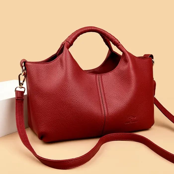 Sac fourre-tout en cuir authentique pour femmes