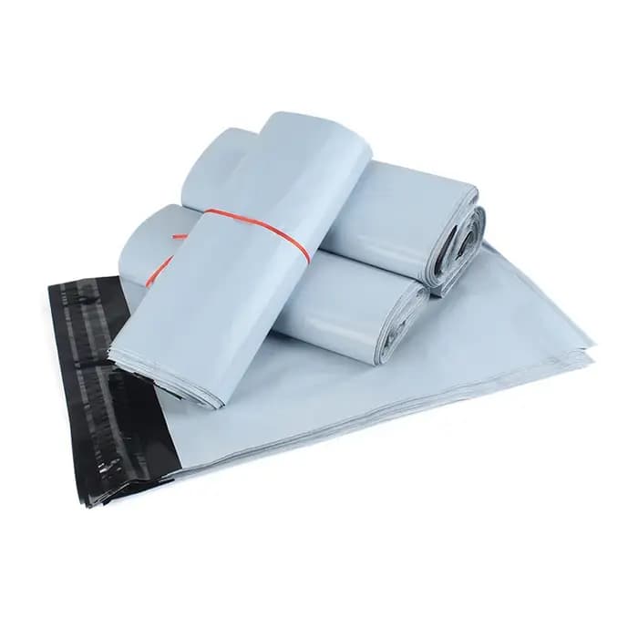 50 pièces/paquet blanc Express sac courrier enveloppe sacs de rangement sac