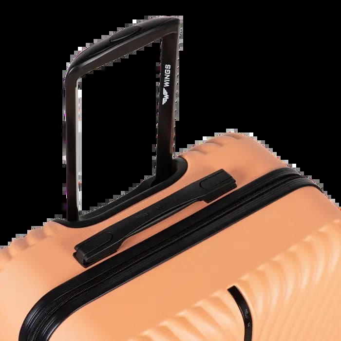 Valise moyenne Wings Swan 24 " - légère, rigide, bleue (Light Blue)