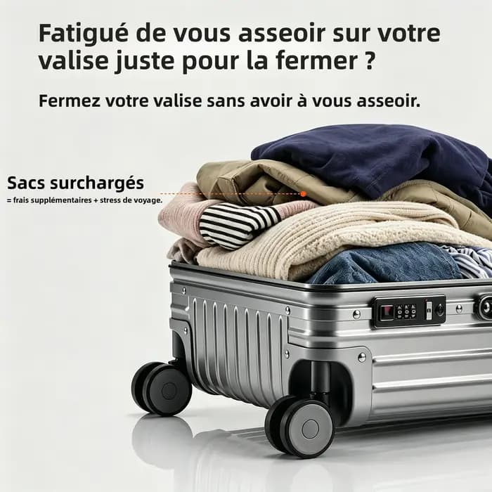 Sacs sous vide, accessoires de voyage, organiseurs de compression, cubes de rangement, sac de voyage étanche pour vêtements et bagages