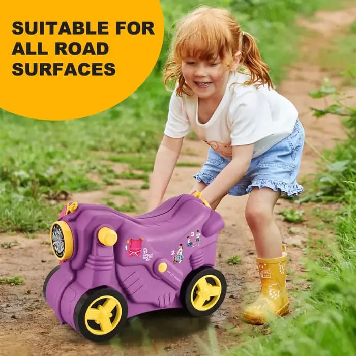 Valise pour enfants en plastique