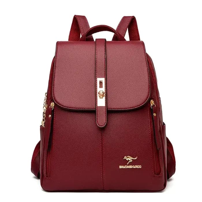 Femmes grande capacité sac à dos de haute qualité en cuir Vintage sacs