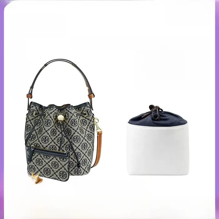 Sac seau imperméable avec monogramme et doublure intérieure en papier DuPont
