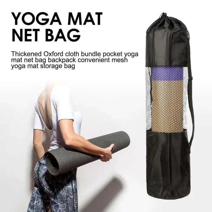 Sac de tapis de Yoga avec fenêtre en maille