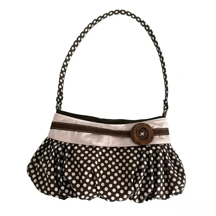 Sacs messagers tendance pour femmes 2026 Nouvelle collection Sac à main vintage à pois Sacs fourre-t