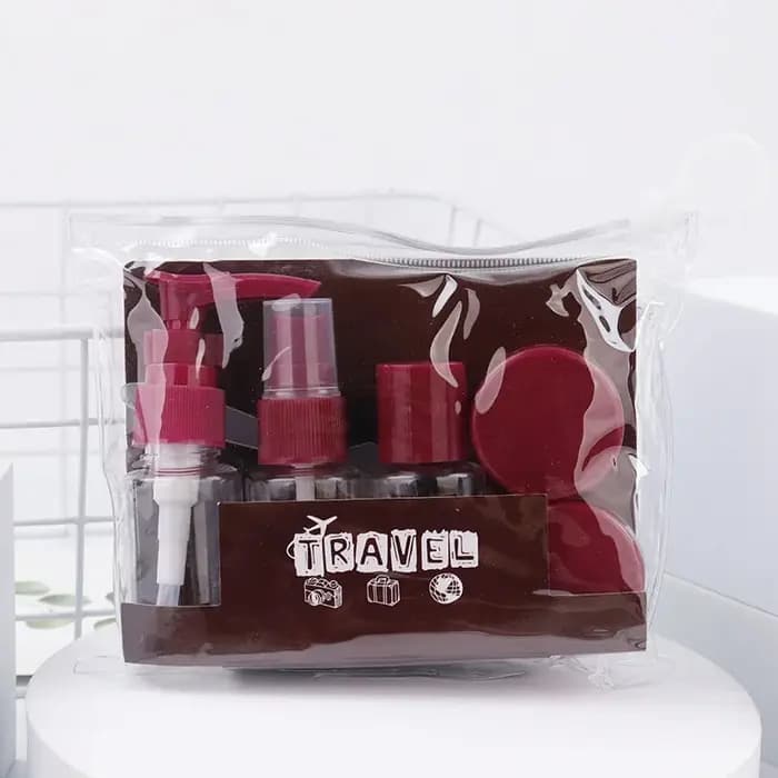 Ensemble de bouteilles de voyage 6 pièces pour articles de toilette, conteneurs de voyage pour artic