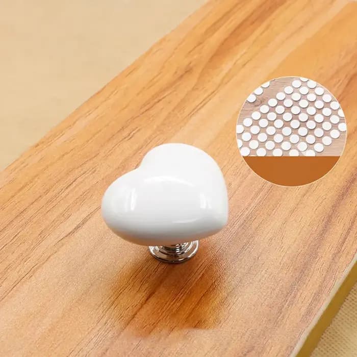 Bouton-pression de toilette blanc