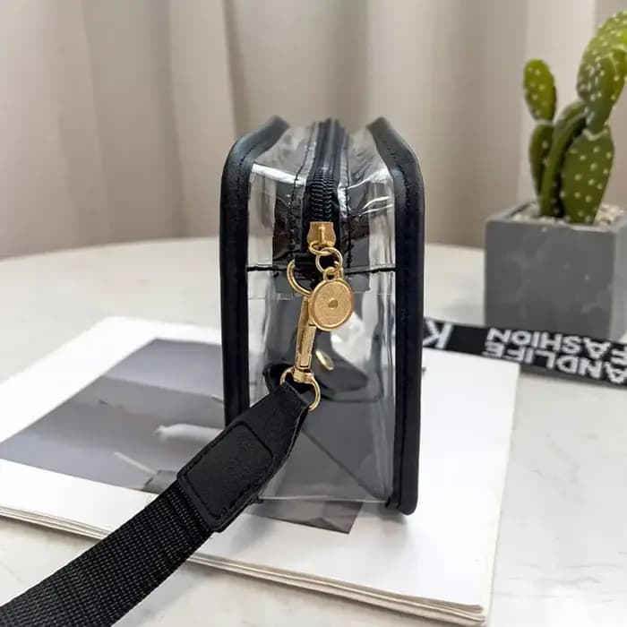 Sac à bandoulière Transparent pour femmes, couleur bonbon, lettre, sac à bandoulière mode, sac de gelée Transparent en PVC, petit sac carré