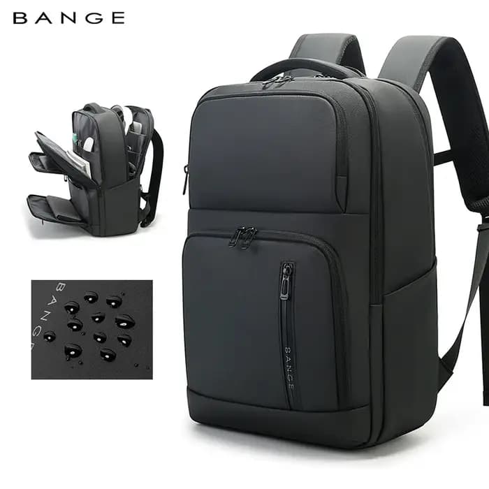 BANGE nouveau sac à dos quotidien de grande capacité pour ordinateur portable d'affaires étanche lég