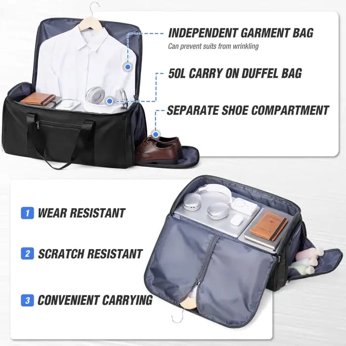 Sac de voyage pour homme
