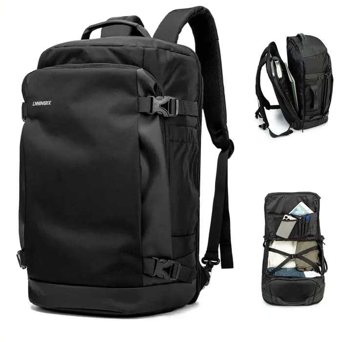 Sac à dos de voyage pour voyage aérien, grand bagage à main Durable approuvé par le vol TSA 30L, sac
