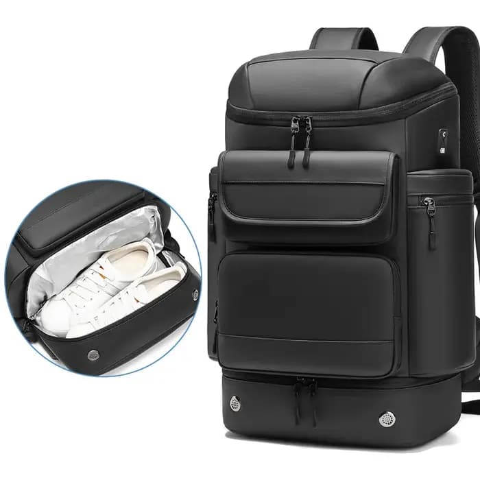 Sac à dos de voyage étanche de grande capacité pour hommes
