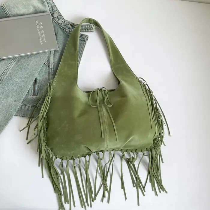 Sac à bandoulière en velours de marque supérieure