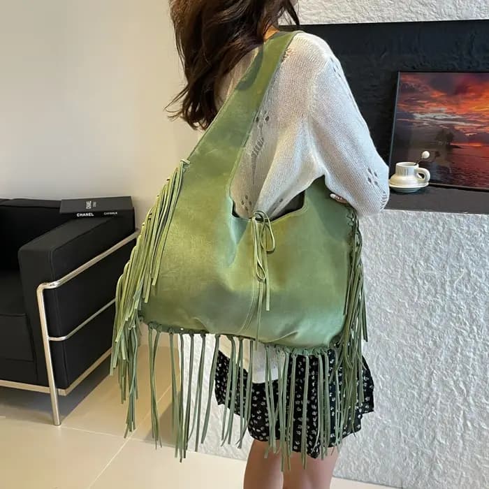 Sac à bandoulière en velours de marque supérieure