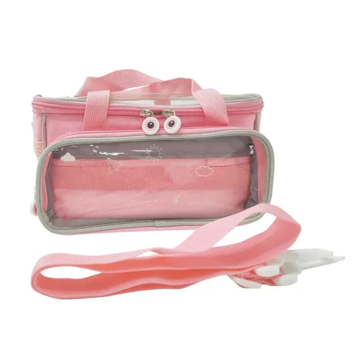 Sac de rangement de voyage portable avec fermeture éclair et sangle réglable, sac organisateur portable pour le kit de démarrage Toniesbox
