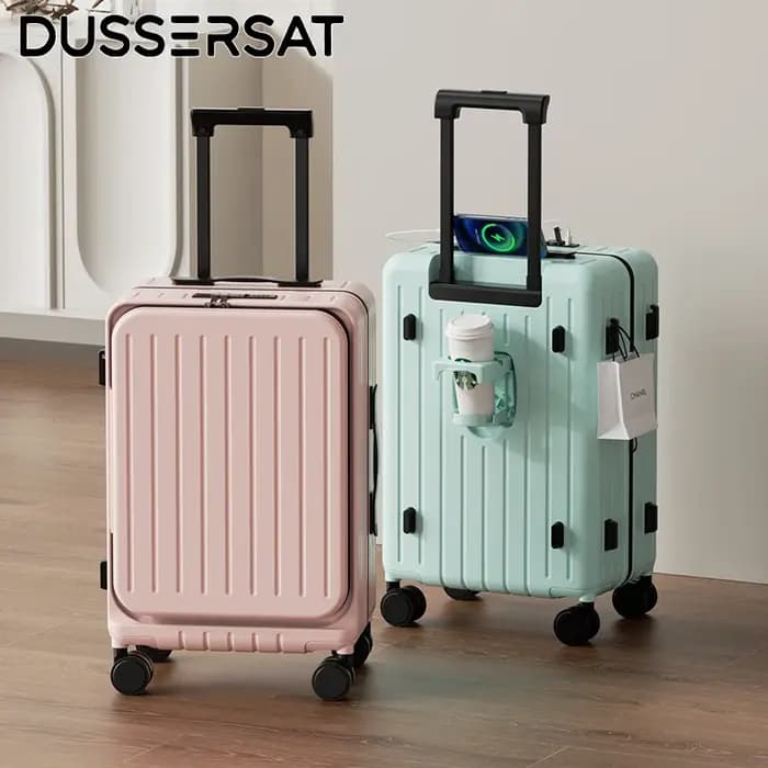 Nouvelle valise ouverte avant cabane boîtier de chariot 20/24/26 pouces cadre de haute qualité