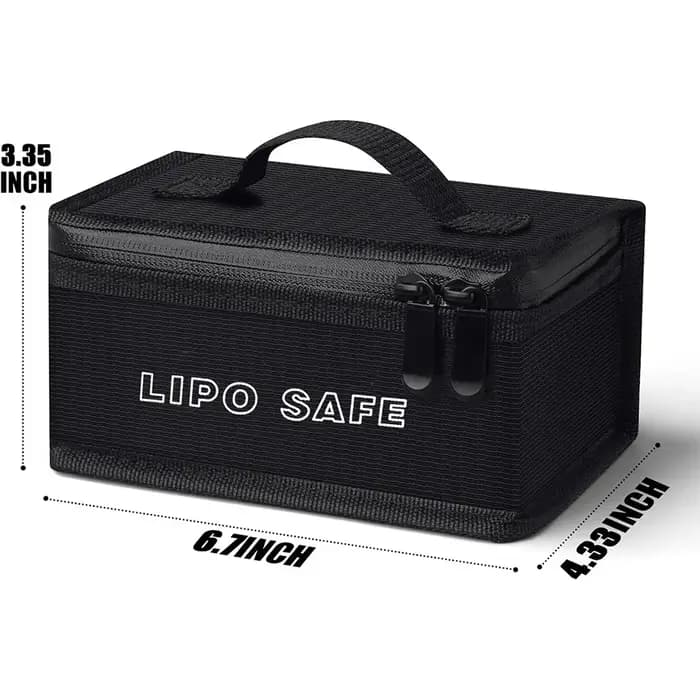 Sac de protection ignifuge pour batterie Lipo