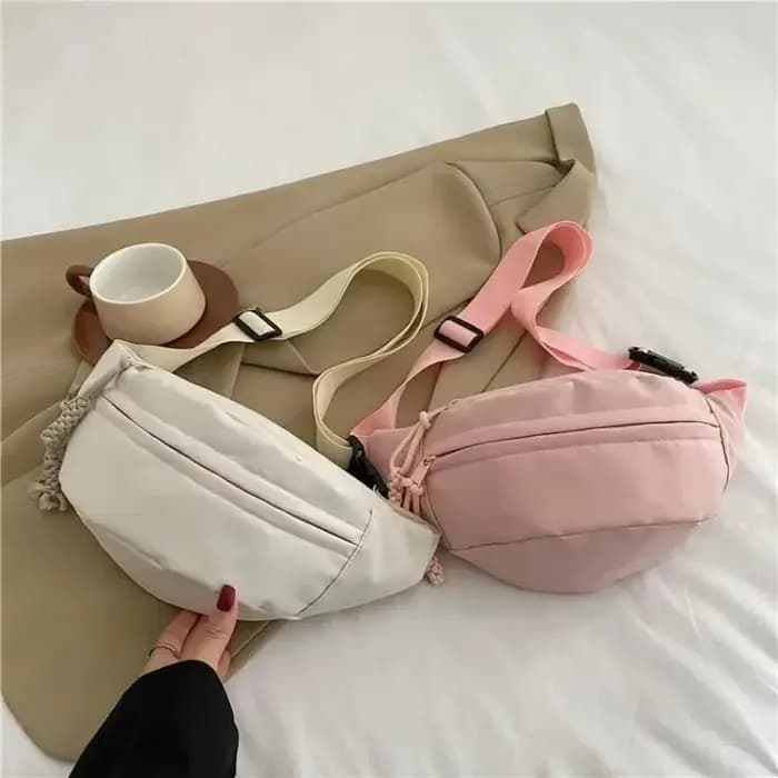 Sac de poitrine en toile pour femmes