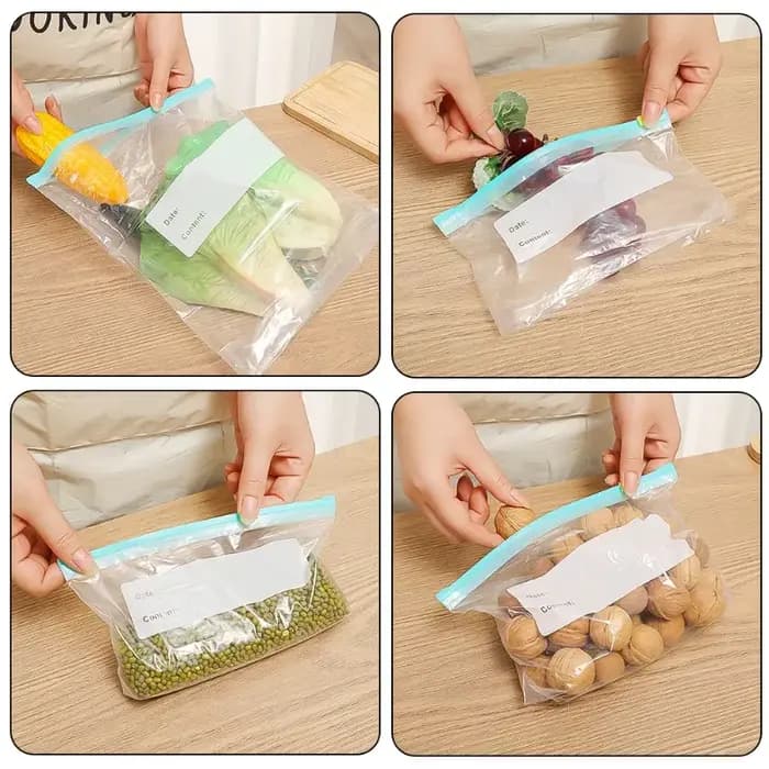 Sac à fermeture éclair réutilisable