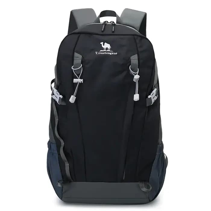 Sac à dos de voyage multifonctionnel en plein air 30L sac à dos de randonnée de grande capacité en nylon imperméable et résistant à l'usure unisexe
