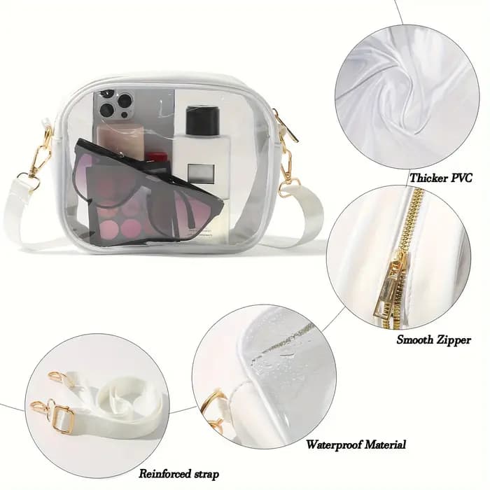 Sac transparent approuvé par le stade