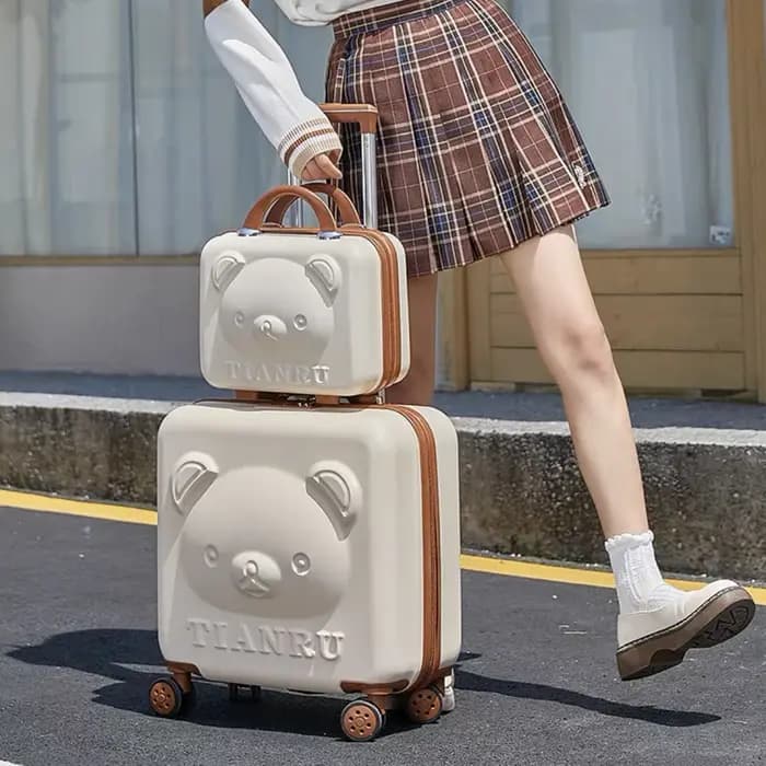 Valise de voyage avec sac à main de 20 pouces
