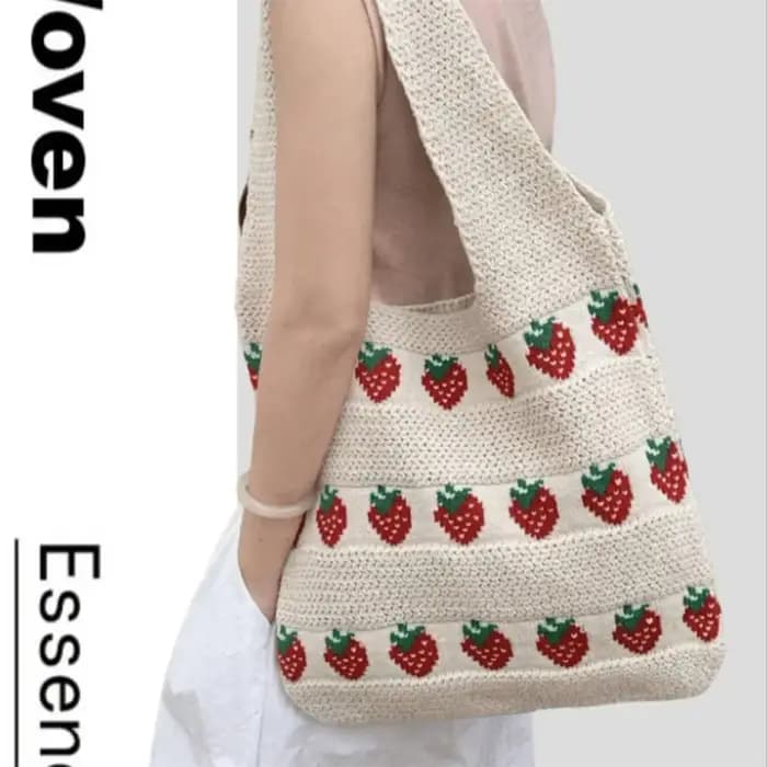 Sac à main tricoté pour femme