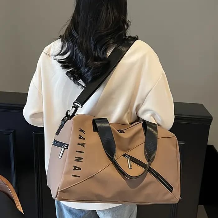 Sac de sport unisexe grande capacité avec compartiment à chaussures