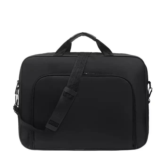Sac à bandoulière pour ordinateur portable 15/17 pouces, en nylon, style simple, pour affaires, avec