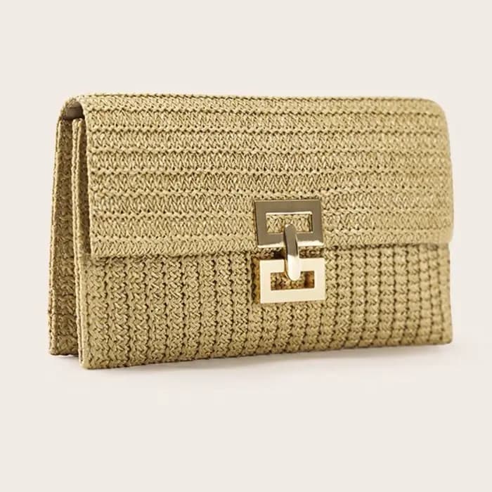 Paille tissé pochette pour femmes raphia Crochet plage rotin casual femme fête mariage sac de soirée nouvel été luxe