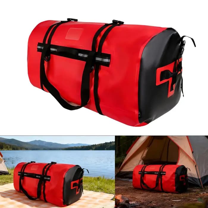 150L sac de sport en plein air selle sèche stockage de bagages Sports nautiques poignée emballage pl