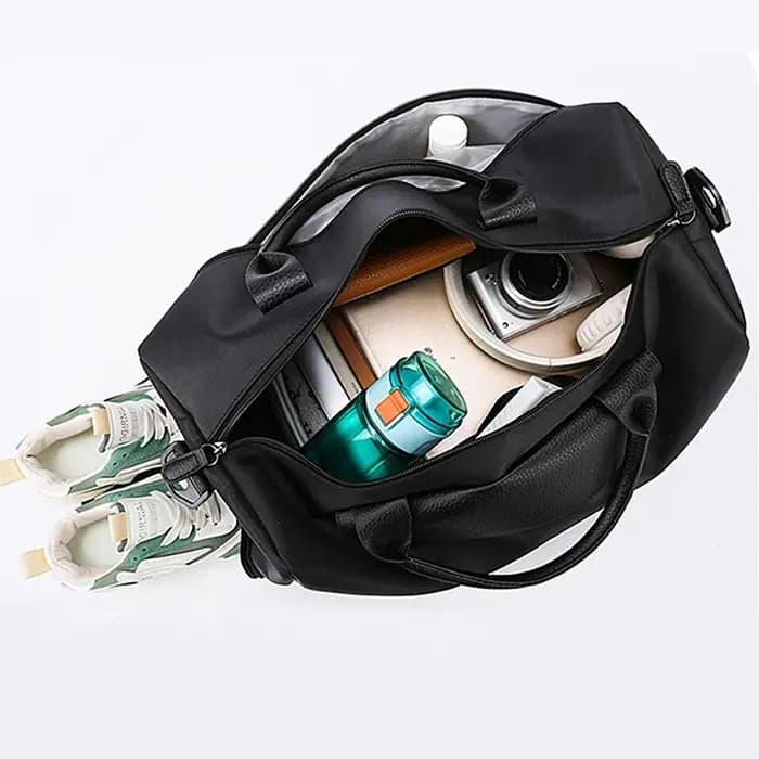 Sac de voyage en toile grande capacité personnalisable avec nom