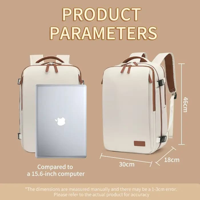 Sac à dos de voyage 40x20x30 cabine avion étanche extensible week-end ordinateur portable avec Port USB Ryanair bagage à main femmes hommes sac à dos