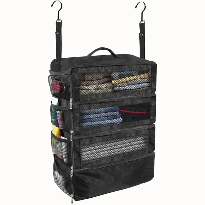 Sacs de rangement suspendus pliables