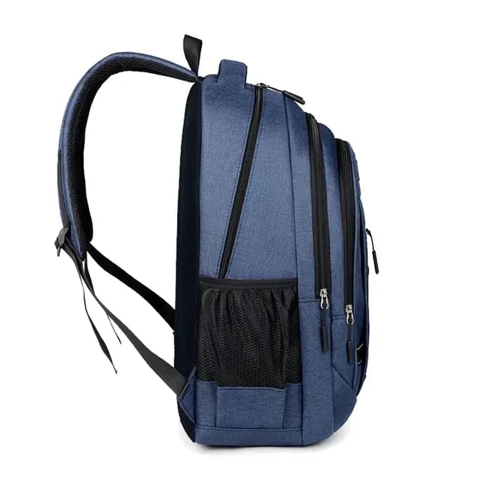 Le sac à dos pour hommes convient aux voyages d'affaires. Il a un design à main avec plusieurs poches et est un sac de livre.
