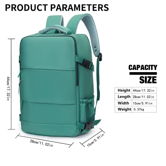 Sac à dos de voyage Ryanair 40x30x20, bagage cabine, bagage à main pour hommes et femmes, sac à dos pour ordinateur portable de loisirs