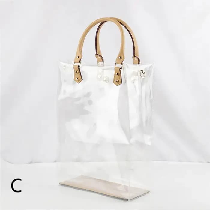 Sac fourre-tout transparent pour femme
