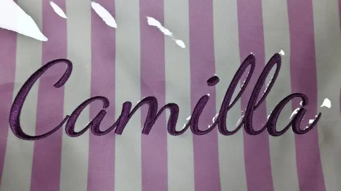 Sac fourre-tout rayé tendance pour femme