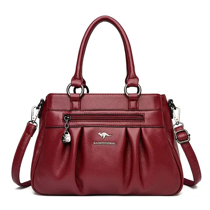 Sacs à Main de Luxe en Cuir Souple à 3 Couches pour Femme