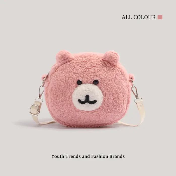 Sac bandoulière mignon en forme d'ours Jiyi au design original pour femme, nouvelle collection autom