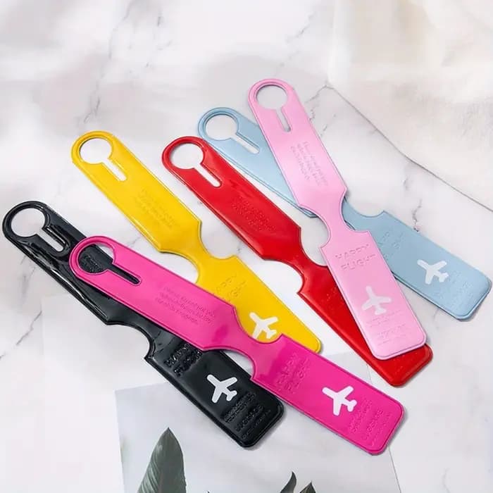 Étiquettes de bagage d'identification Anti-perte de couleurs mélangées