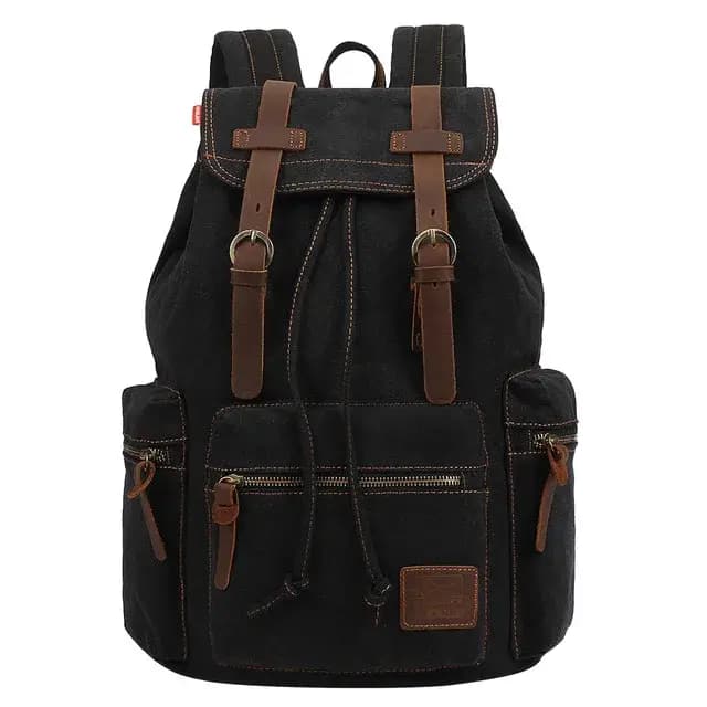 Sacs à dos en toile vintage hommes et femmes
