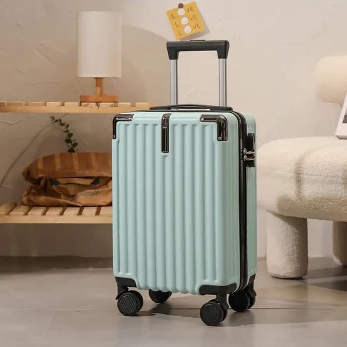 Valise d'étudiant de 18 pouces, sac de voyage pour femmes, valise à roulettes pour la rentrée scolai
