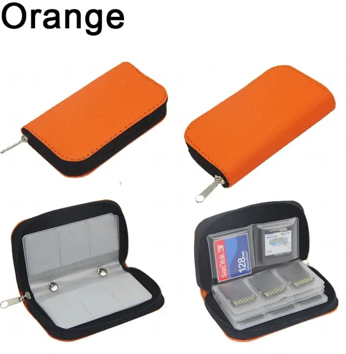 Sac de rangement pour cartes mémoire