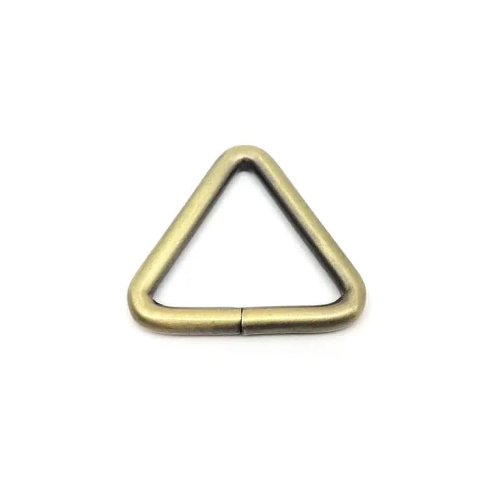 5 pièces fer haute qualité 20mm 25mm 32mm 38mm sac à main en cuir sac sangle ceinture chien collier chaîne Web O Dee Triangle anneau boucle fermoir