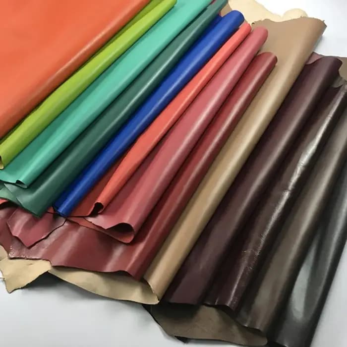 Lig. Cuir véritable de chèvre tanné pour chaussures artisanales, sac à vêtements, épaisseur 0.9-1.1mm