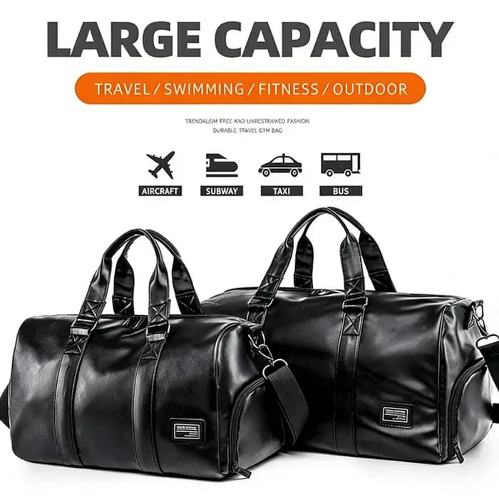 Grand sac de voyage fourre-tout pour hommes et femmes