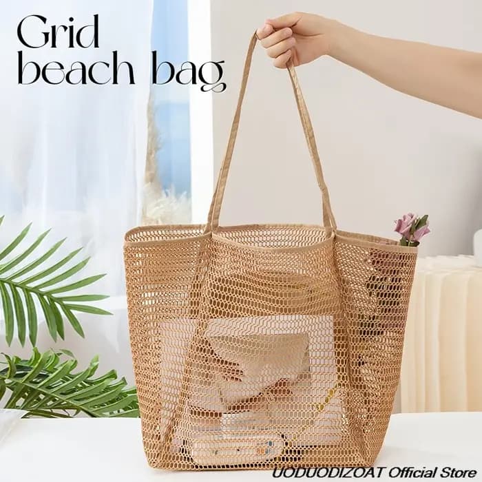 Grand sac de plage d'été 2025