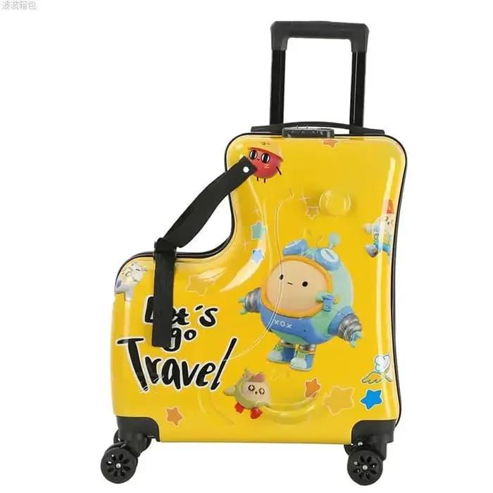 Valise montable de dessin animé mignon pour enfants
