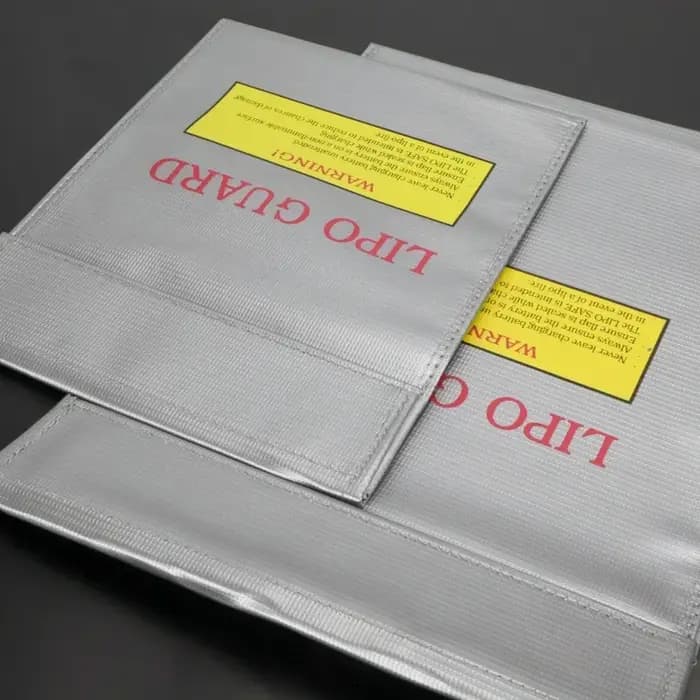 Sac ignifuge et anti-explosion pour batterie au lithium 18x23cm 30x23cm